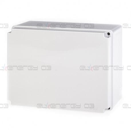 Кутия 300х220х170мм IP56, UV, плътни стени, затваряне с винт, серия Scabox Scame
