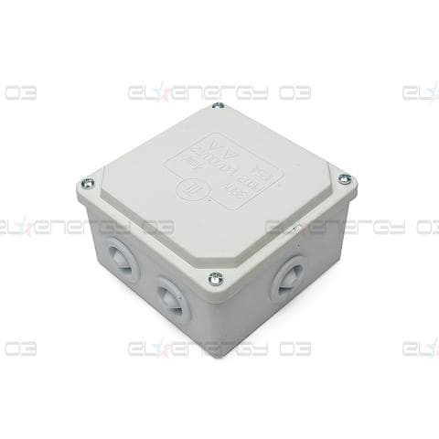 Разклонителна кутия за открит монтаж, IP54, 100x100x62 мм., Бяла