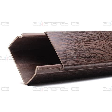 Кабелен канал 40×25, Тъмен фурнир, 2м