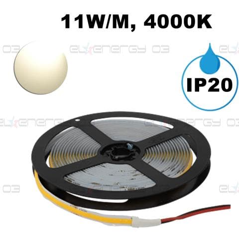 ПРОФЕСИОНАЛНА LED ЛЕНТА 11W/M, 4000K, 24V DC, 352 LEDS/M, COB