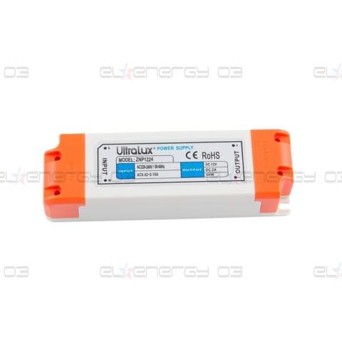 Захранване за светодиодна лента, Невлагозащитено, 24W, 12V DC