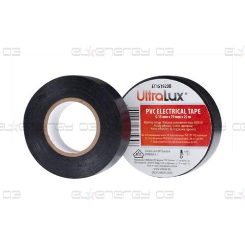 PVC ИЗОЛАЦИОННА ЛЕНТА 20М/РОЛКА 19ММ Х 0,15ММ Х 20М