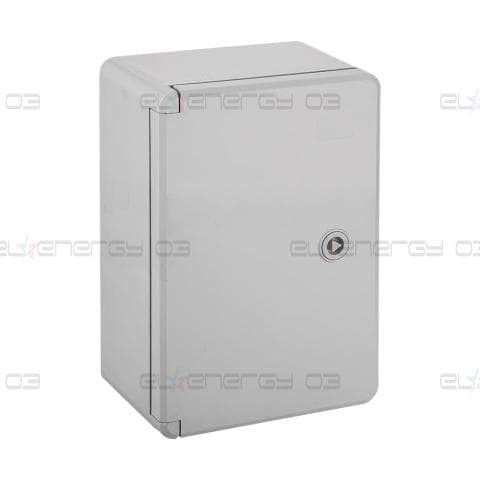 Пластмасово табло – ABS с плътна врата и монтажна плоча, за открит монтаж IP65, 250x350x150мм