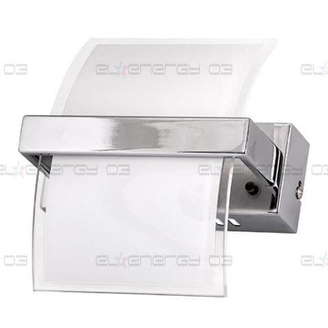 LED осв. тяло за стена 5W, 2700K, Хром, Топла светлина, Невлагозащитено
