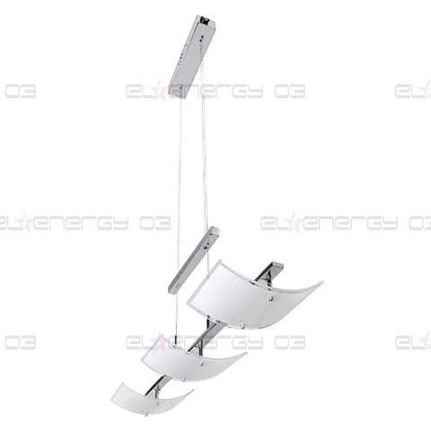 LED осв. тяло висящо 3x5W, 4200K, Хром, Неутрална светлина, Невлагозащитено