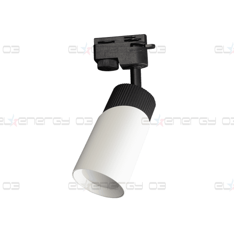ТЯЛО ЗА РЕЛСОВ МОНТАЖ, ДВУПРОВОДНО, GU10, 220-240V AC, IP20, ЧЕРНО&amp;БЯЛО