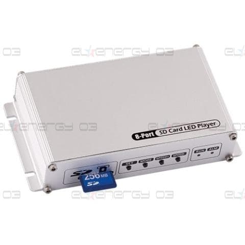 Контролер за дигитални LED модули и ленти,SD карта, 8 порта, 5-24V DC, 8×2048 pixels