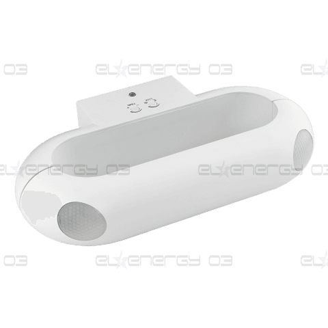 LED ЛАМПА С PIR СЕНЗОР ЗА ДВИЖЕНИЕ, ЗА СТЕНА, БЯЛА, 18W, 4000K, 220-240V AC, IP65
