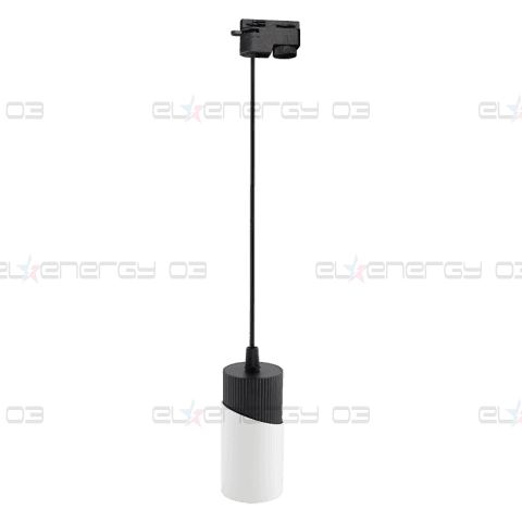 ТЯЛО ЗА РЕЛСОВ МОНТАЖ, ВИСЯЩО, ДВУПРОВОДНО, GU10, 220-240V AC, IP20, ЧЕРНО&amp;БЯЛО
