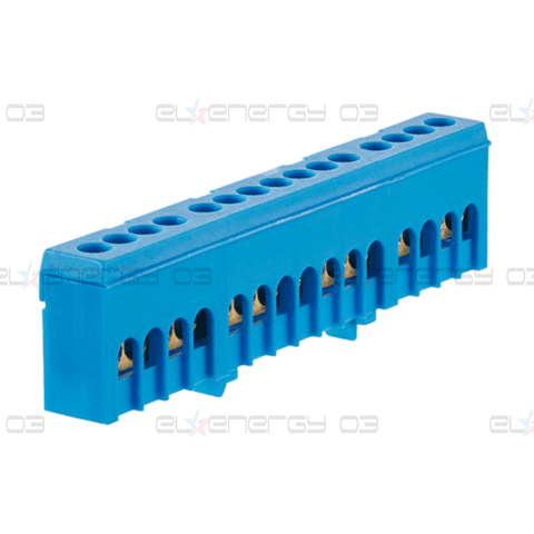 Клема изолирана СИНЯ N15H 15x16mm² IP20 63A 690V MOREK