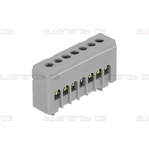 Клема изолирана СИВА A7H 7x16mm² IP20 63A 690V MOREK