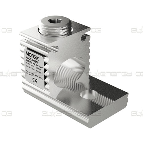 Неизолиран конектор към устройство OT300 1xAl/Cu 95-300 mm² h48mm 490A 690V MOREK