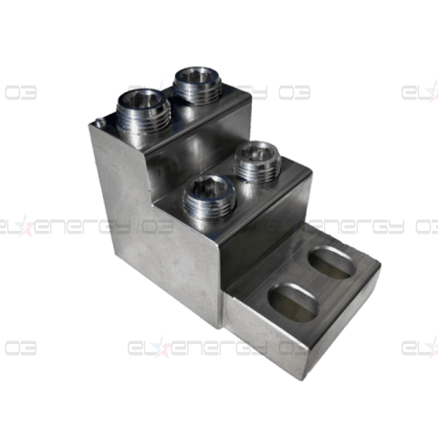 Неизолиран конектор към устройство OTH240-4 4xAl/Cu 50-240 mm² h64mm 1600A 690V MOREK