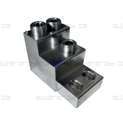 Неизолиран конектор към устройство OTH300-3 3xAl/Cu 70-300 mm² h64mm 1250A 690V MOREK