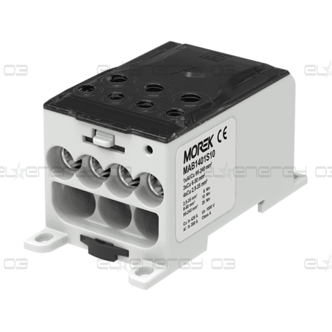 Разпределителен клемен блок СИВ 1P 400A OJL400A вх.Al/Cu 1x 240 изх. 4×35/3x50mm² MOREK