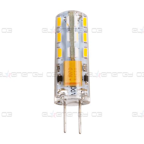 LED ЛАМПА 1W, G4, 3000K, 12V DC, ТОПЛА СВЕТЛИНА, SMD3014, 1 БР./БЛИСТЕР