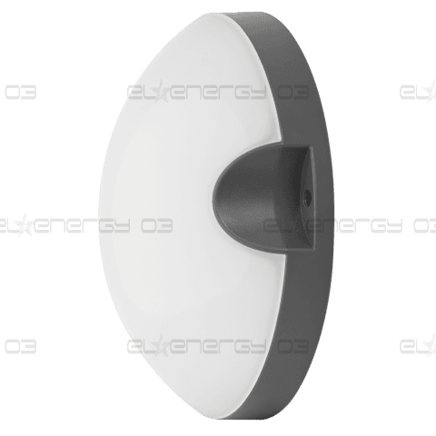 LED ПЛАФОНИЕРА КРЪГ, СИВА, 11W, 4000K, 220-240V AC, НЕУТРАЛНА СВЕТЛИНА, IP54