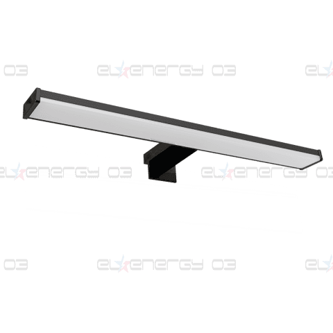 LED ОСВЕТИТЕЛНО ТЯЛО ЗА БАНЯ – ЗА ОГЛЕДАЛО, СТЕНА И ШКАФ, 8W, 4000К, ЧЕРНО, IP44