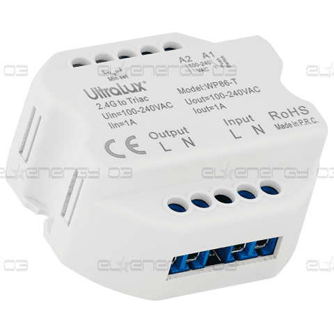 SMART 2.4G RF TRIAC ДИМЕР, 1A, 220W, 220-240VAC