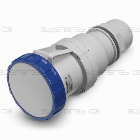Промишлен подвижен контакт 2P+Е 63A IP66/67, 6h серия Optima Scame
