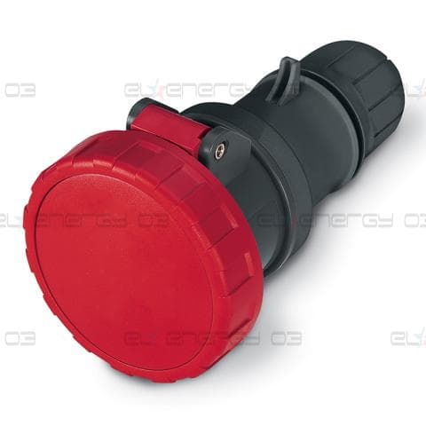 Промишлен подвижен контакт 2P+Е 16A IP66/67, 6h серия Optima Heavy Duty Scame