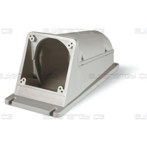Кутия за открит монтаж IP67 за 125A контакт вход PG48 114х114мм под 45′ Scame