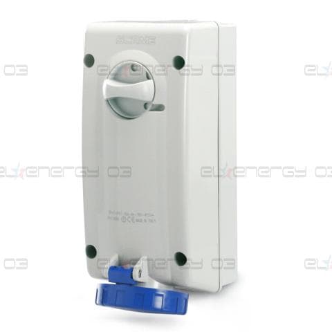 Промишлен контакт 2P+Е 16A IP66/67 с механична блокировка серия Advance 2 Scame