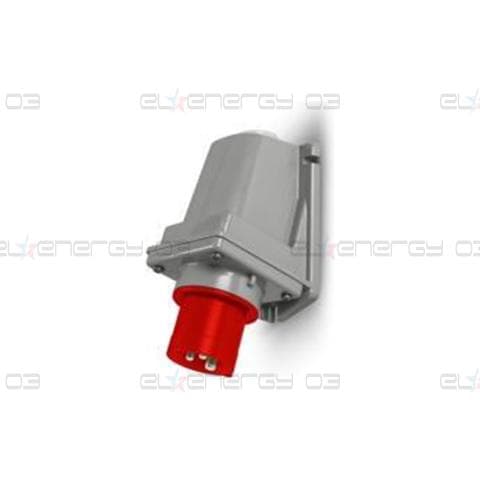 Промишлен щепсел 3P+N+Е 16A 346-415V IP44/54, 6h серия Optima за открит монтаж Scame