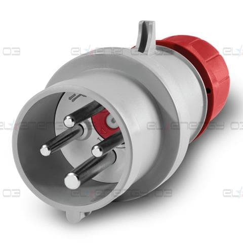 Промишлен щепсел 3P+Е 16A IP54 серия Optima Reverse Scame