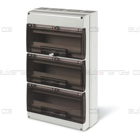 Табло за открит монтаж 3х16 мод. серия Domino IP66 Scame