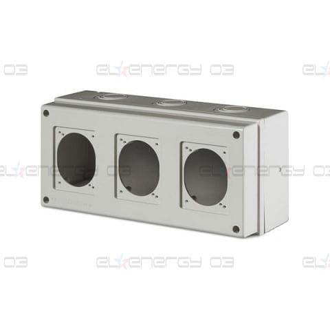 Табло за индустриални контакти IP66, UV, PG и М вход, серия Domino (3х16A или 32A) Scame
