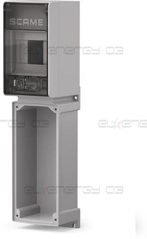 Табло за индустриални контакти и DIN модули IP65, UV, серия Proxima (5 DIN и 1х16A или 32A с блокировка) Scame