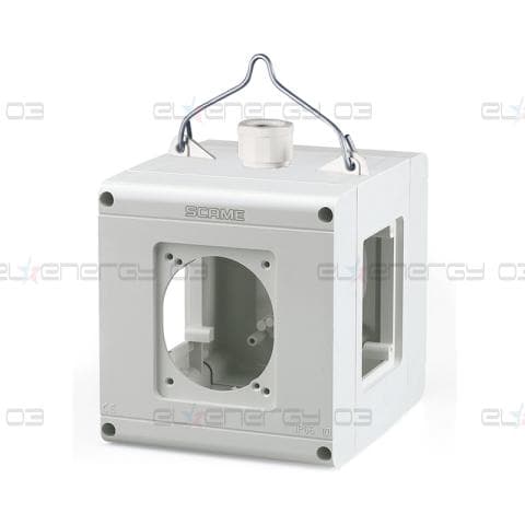 Табло за индустриални контакти IP54, UV, висящо, серия ADAPTO (4х16A или 32A) Scame