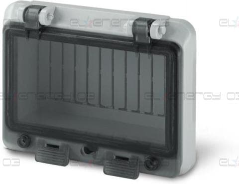 Капак за 12 DIN IP65 серия GOMMA гумирано Scame