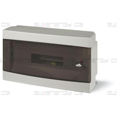 Табло за открит монтаж 1х18мод., прозрачна врата, серия Domino Scame IP40 Scame
