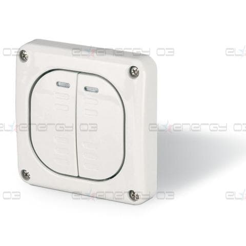 Сериен девиаторен ключ за скрит монтаж IP 66, серия Protecta, Scame