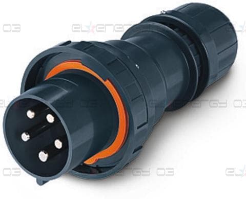 Взривозащитен щепсел 3P+Е 16A EX II 2D зона 21/22 IP66/IP67 Scame