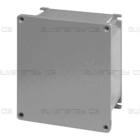 Кутия взривозащитена EX 192х168х80мм IP66, Зона2/22, UV,плътни стени, затваряне с винт, серия Alubox ЕX Scame