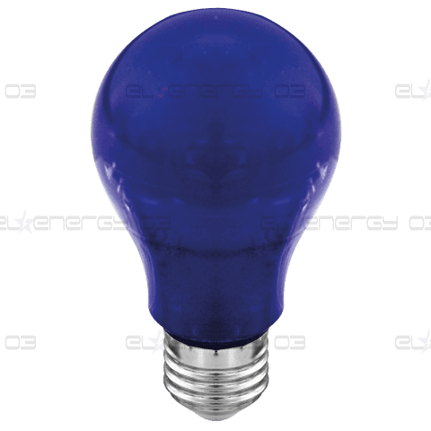 LED крушка / 6W / E27 / SMD 2835 / Синя