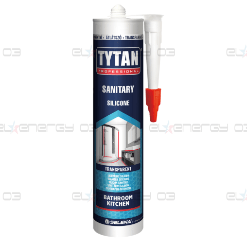 Tytan Санитарен Силикон 280 ml, Прозрачен