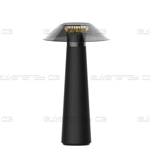 LED ДИМИРАЩА ПРЕЗАРЕЖДАЕМА НАСТОЛНА ЛАМПА 1.6W, 3000K, IP44, ЧЕРНА