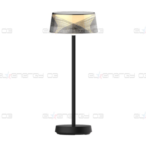 LED ДИМИРАЩА ПРЕЗАРЕЖДАЕМА НАСТОЛНА ЛАМПА 2.3W, 3000K, IP44, ЧЕРНА