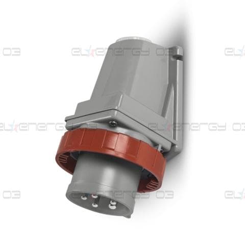 Промишлен щепсел 3P+N+Е 32A 346-415V IP67/69, 6h серия Optima за открит монтаж Scame