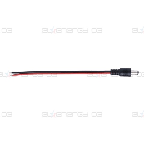 Захранваща гъвкава букса (мъжка) 2 х 0.823 mm2 без заключване 5бр/пакет