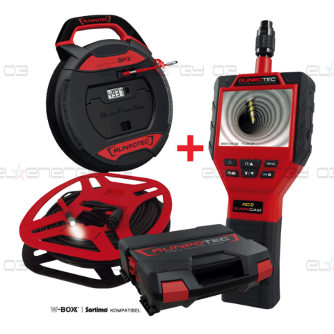 Комплект камера RC2 с рейка 30m, Runpotec
