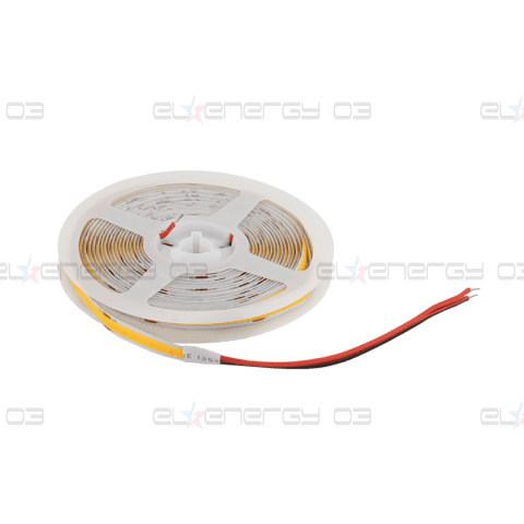 Професионална LED лента 11W/m, 1800K, 24V DC, 480LEDs/m, COB, 5m, амбър