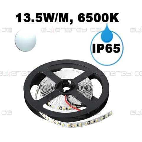 LED ЛЕНТА, 13.5W/M, 6500K, 12V DC, SMD5050, 60 LEDS/M, IP65