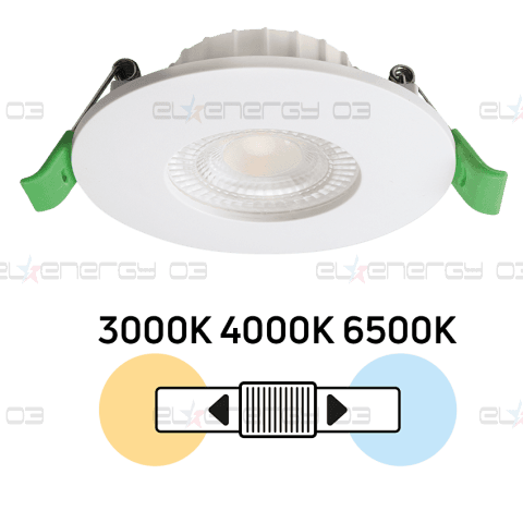 LED ЛУНА ЗА ВГРАЖДАНЕ, ДИМИРАЩА, 6W, 3000K/4000K/6500K, 220-240V AC, IP44