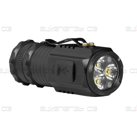 LED Фенерче с магнитна основа и клипс 3*5W, 6500K, 5V DC, IP44