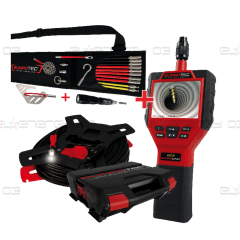 RUNPOCAM RC2 Мултифункционална камера с 30м кабел + RUNPOSTICKS COMFORT SET, Runpotec